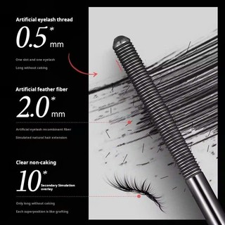 Chuốt Mi LijieYou Giúp Mi Cong Và Dày Tự Nhiên Cao Cấp, Mascara LijieYou Làm Dài Mi Chống Nhòe Chống Thấm Vân Thỏ Beauty