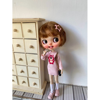 Váy body tay dài hình ngẫu nhiên size búp bê blythe,xinyi