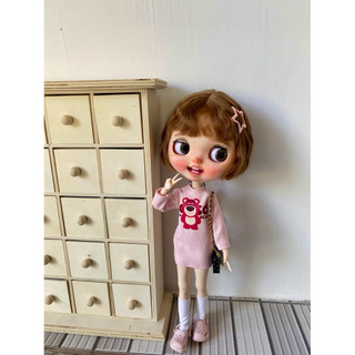 Váy body tay dài hình ngẫu nhiên size búp bê blythe,xinyi