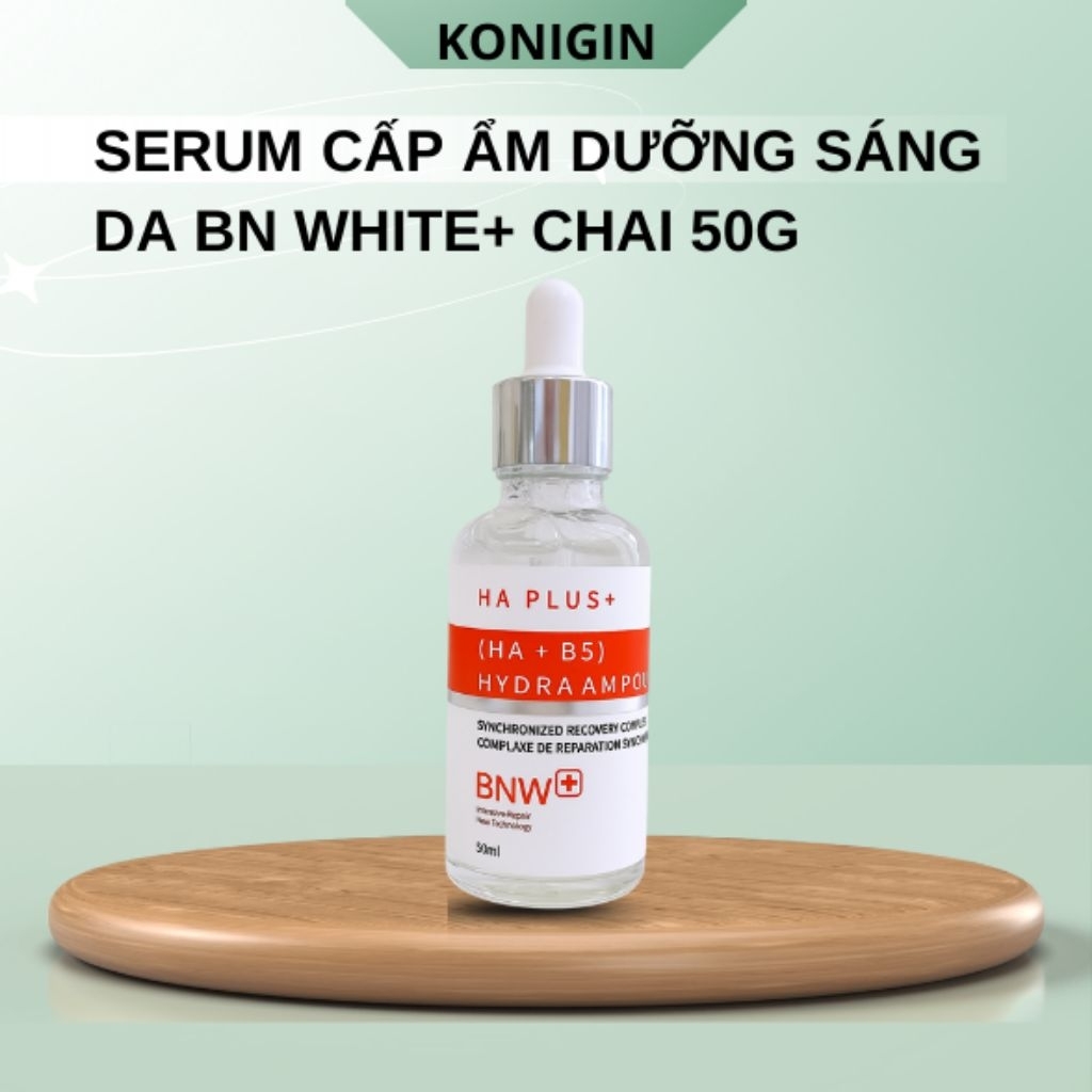 Serum Cấp Ẩm BNW+ PLUS  Kết Cấu Dịu Nhẹ Cung Cấp Dưỡng Chất Giúp Da Khô Thoáng Mềm Mại Và Tươi Tắn Tự Nhiên