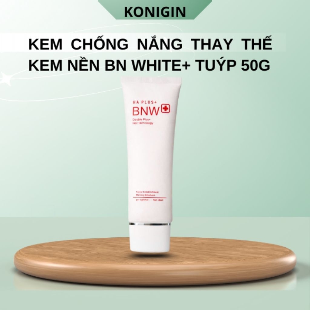 Kem Chống Nắng BNW+ Plus  Bảo Vệ Da Khỏi Tia UV, Cấp Ẩm, Phục Hồi & Hỗ Trợ Mờ Nám