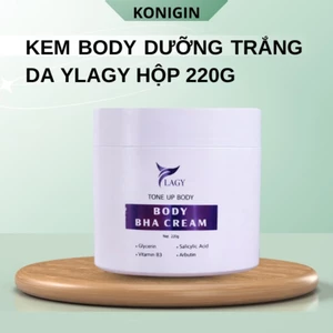 Kem Body Dưỡng Trắng Ylagy Cấp Ẩm Sâu, Làm Sáng Da, Mờ Thâm Sạm Toàn Thân