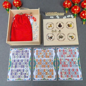 Bộ Đồ Chơi Cờ Lô Tô + Bầu Cua 2 trong 1. Free in tên theo yêu cầu