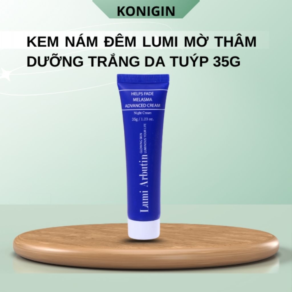Kem Dưỡng Đêm Lumi Arbutin Hỗ Trợ Cân Bằng Sắc Tố Dưỡng Ẩm Giúp Da Sáng Khỏe Mỗi Ngày