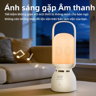 Loa Bluetooth di động Goojodoq TWS với đèn ngủ 2 trong 1,điều khiển cảm ứng 3 cấp độ,thời lượng pin