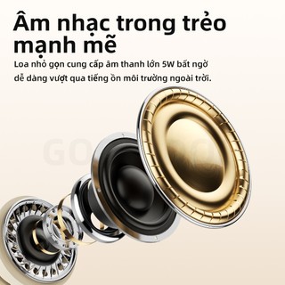 Loa Bluetooth di động Goojodoq TWS với đèn ngủ 2 trong 1,điều khiển cảm ứng 3 cấp độ,thời lượng pin