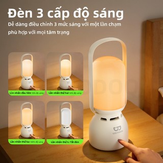 Loa Bluetooth di động Goojodoq TWS với đèn ngủ 2 trong 1,điều khiển cảm ứng 3 cấp độ,thời lượng pin