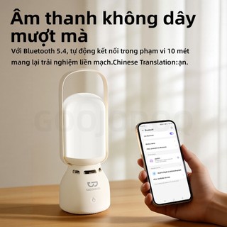 Loa Bluetooth di động Goojodoq TWS với đèn ngủ 2 trong 1,điều khiển cảm ứng 3 cấp độ,thời lượng pin
