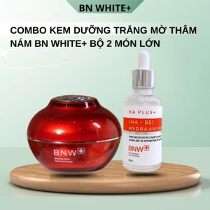 Kem Nám Mờ Thâm BNW+ Dưỡng Sáng Da Cung Cấp Độ Ẩm Hỗ Trợ Làm Dịu Và Làm Mịn Da Bộ 2 Món