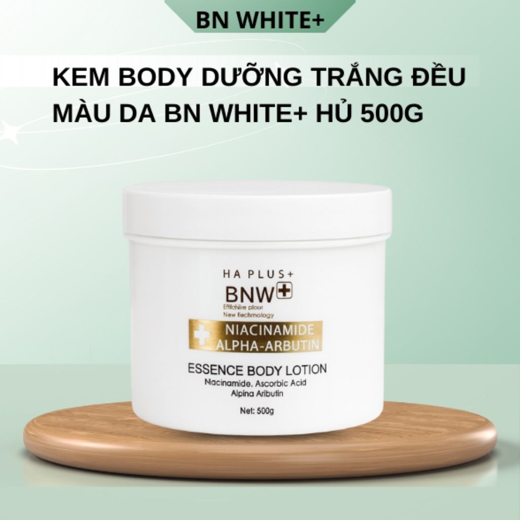 Kem Dưỡng Body BNW+ HA Plus Dưỡng Sáng Da Cấp Ẩm Làm Mềm Mịn Cân Bằng Sắc Tố Da