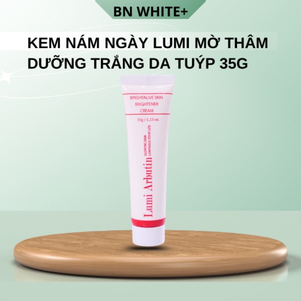 Kem Ngày Lumi Arbutin Dưỡng Trắng Da Mờ Thâm Nám, Cấp Ẩm Sâu, Ngừa Mụn, Làm Nền Nhẹ