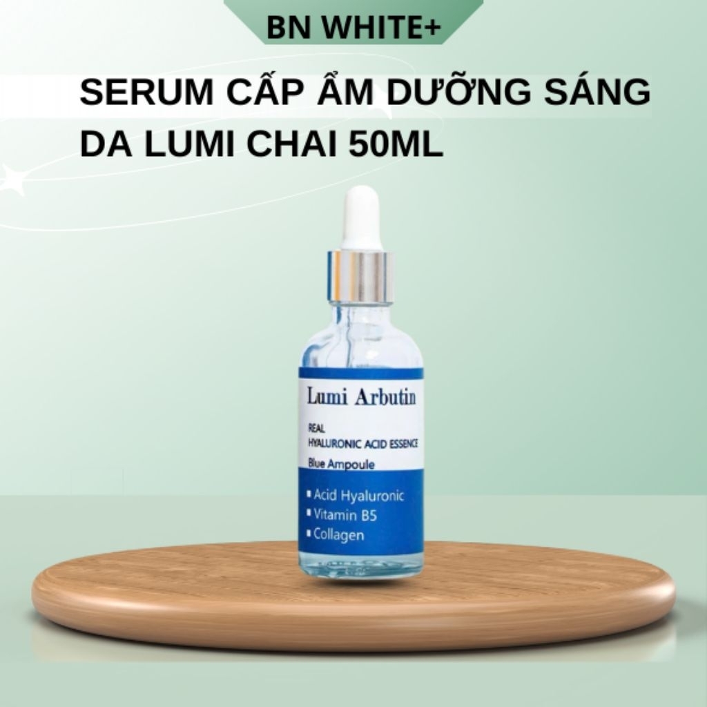 Serum Lumi Arbutin Cấp Ẩm Hỗ Trợ Làm Dịu Da Cân Bằng Độ Ẩm Giúp Da Mềm Mịn Sáng Khỏe