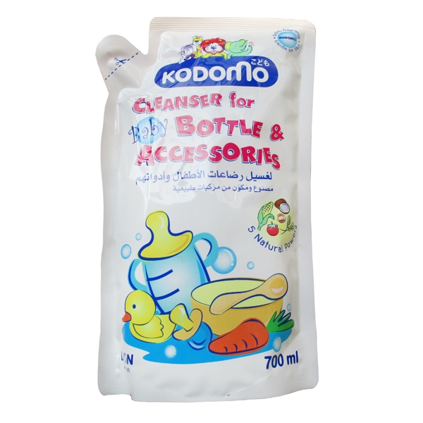 Nước Rửa Bình Sữa, Vật Dụng & Rau Củ Kodomo cho Bé Organic - Nhập Khẩu Thái Lan