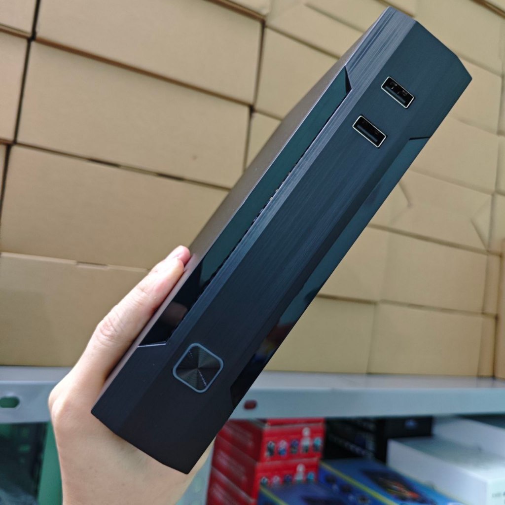 Vỏ case mini pc thin itx kim loại cao cấp, tặng chặn main - mỏng gọn ...
