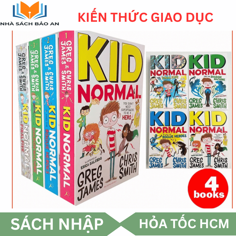 Sách- Kid Normal 4 cuốn - Kiến thức giáo dục | Shopee Việt Nam