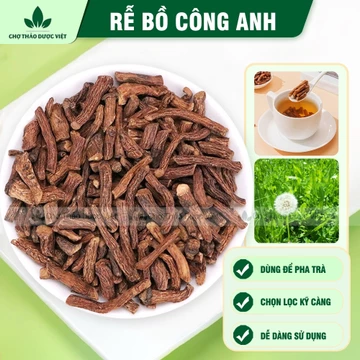 Rễ bồ công anh khô 100g, trà rễ bồ công anh cắt khúc, thơm, sạch - Chợ Thảo Dược Việt