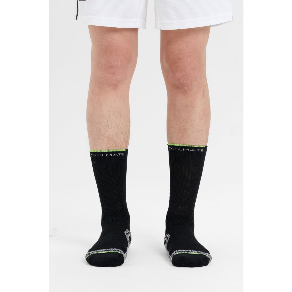 [MUA 2 GIẢM 5%]Tất thể thao cổ trung Striker Sport chạy bộ, trail, trekking êm ái thấm hút kháng khuẩn COOLMATE