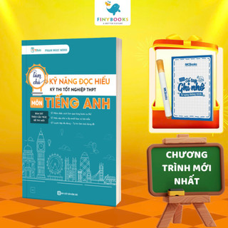 Sách - Làm chủ kỹ năng đọc hiểu kì thi tốt nghiệp THPT 2026 môn tiếng Anh