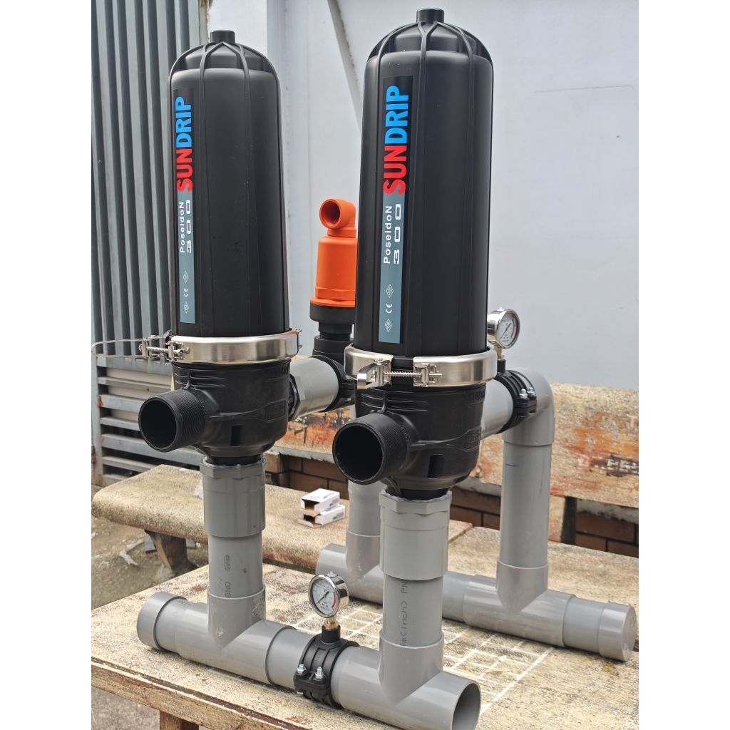 Lọc Chữ T 90mm 50m3 , lọcT 60mm 30m3  Sundrip,anpha Loại Tốt Chuyên Dùng Cho Hệ Thống Tưới Tự Động