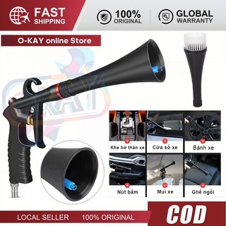 Súng vệ sinh ô tô Tornado cao áp, thổi bụi làm sạch nội thất xe không đọng vết bẩn