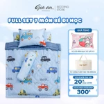 [Hỏa tốc] Bộ chăn nệm gối nằm gối ôm Fullset Tencel 60s GIA AN HOME DECOR cho bé đi học mầm non đi du lịch — ảnh 1