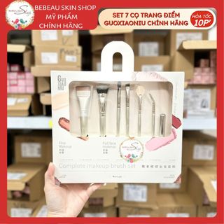 Set 7 Cọ Trang Điểm GUOXIAONIU Đầy Đủ Cho Các Bước Makeup Nhập Khẩu Chính Hãng - Bebeau