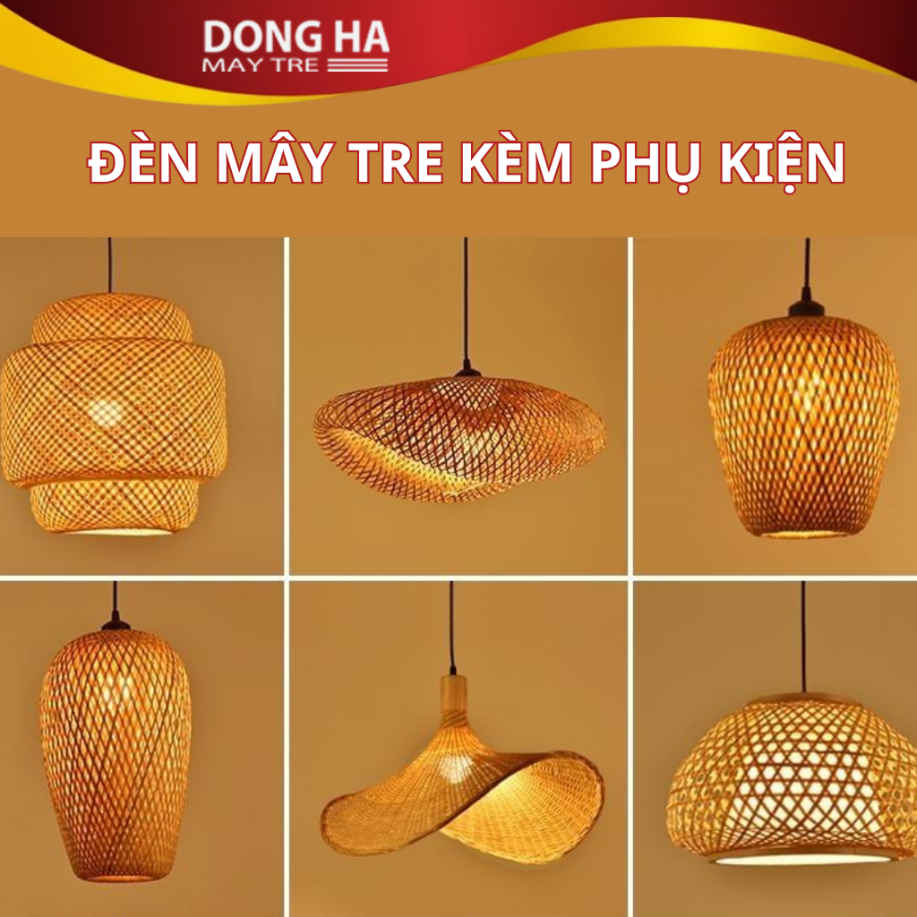 Đèn Treo Mây Tre Đan Nấm, Nhót, 3 Tầng,.. Cao Cấp: Decor Nhà, Phòng ở, HomeStay, Cửa Hàng, Resort, Khách Sạn, Quán Cafe