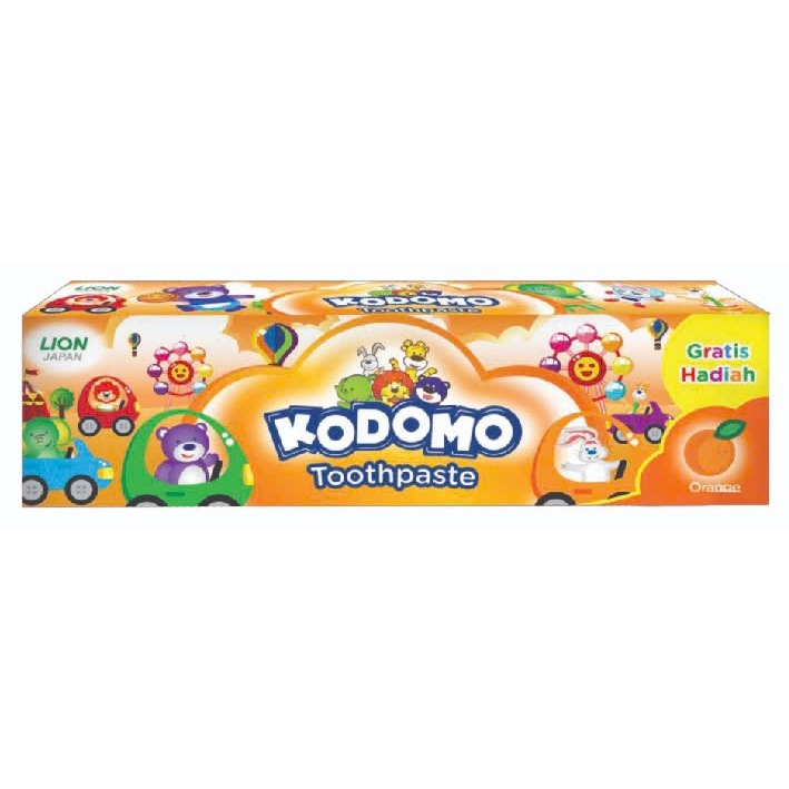 Kem Đánh Răng Trẻ Em Kodomo 45g -  An Toàn khi Nuốt phải - Nhập Khẩu Chính hãng