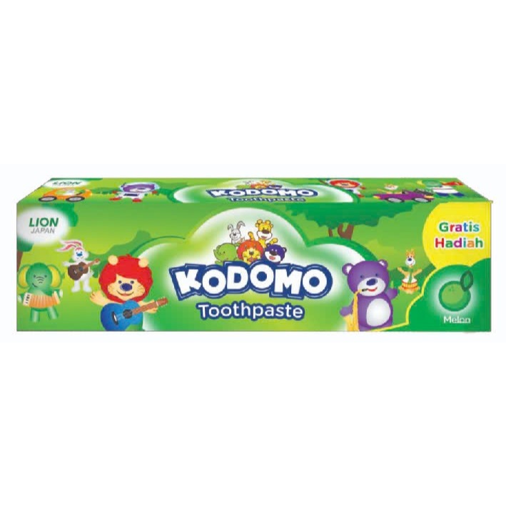 Kem Đánh Răng Trẻ Em Kodomo 45g -  An Toàn khi Nuốt phải - Nhập Khẩu Chính hãng
