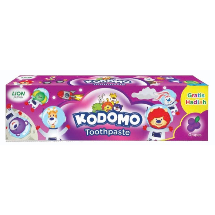 Kem Đánh Răng Trẻ Em Kodomo 45g -  An Toàn khi Nuốt phải - Nhập Khẩu Chính hãng
