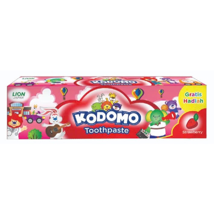 Kem Đánh Răng Trẻ Em Kodomo 45g -  An Toàn khi Nuốt phải - Nhập Khẩu Chính hãng