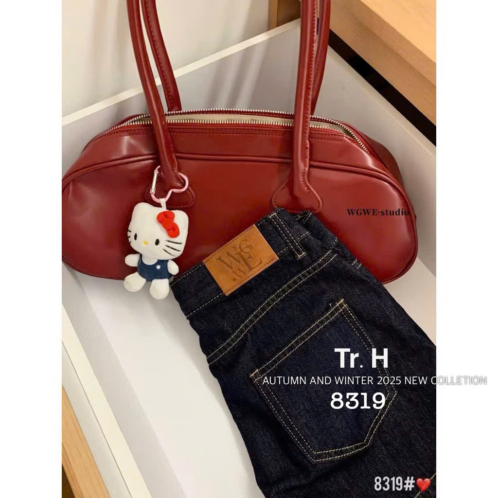 [𝐒𝐮𝐙𝐲] Quần Jeans Giả Váy WEGE #8319 QCCC
