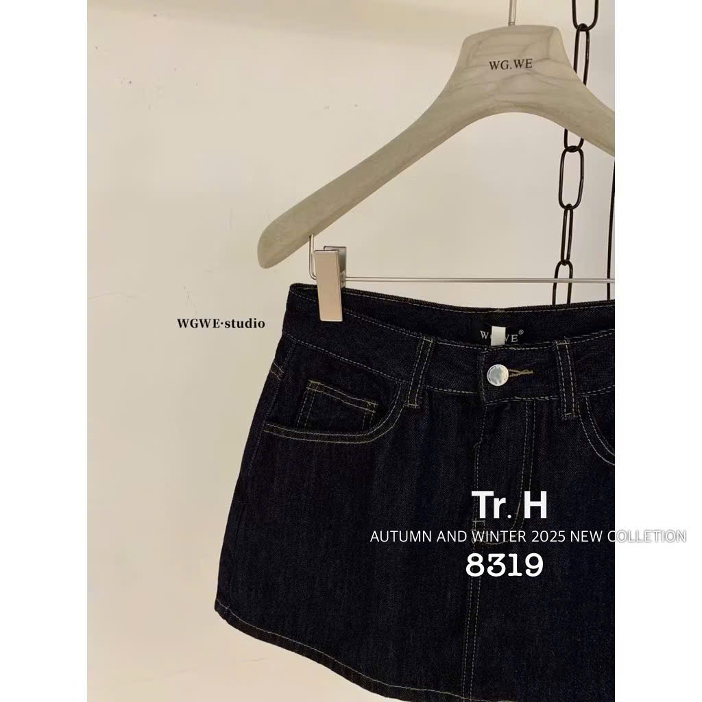 [𝐒𝐮𝐙𝐲] Quần Jeans Giả Váy WEGE #8319 QCCC
