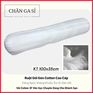 📣Ruột Gối Microfiber Cotton 3F Cao Cấp Chuẩn Khách Sạn, Êm Ái, Giữ Form Tốt, Siêu Ưng_Chăn Ga Sỉ HCM