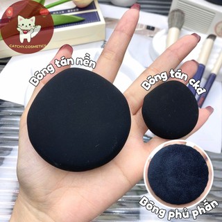 [AMORTALS] Set 3 Bông Mút Và 3 Cọ Jeans AMORTALS Trang Điểm Cơ Bản, Just-The-One Beginner's Set
