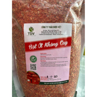 Ớt bột không cay, không mặn, khô xay, dùng làm gà nướng muối ớt, kim chi thơm ngon, hấp dẫn (hàng loại 1)