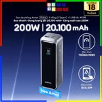 Pin Dự Phòng Anker A110B Prime 20000mAh 220W - Sạc Nhanh Laptop, Màn Hình LCD - Bảo Hành 18 Tháng Viettel Chính Hãng — ảnh 1