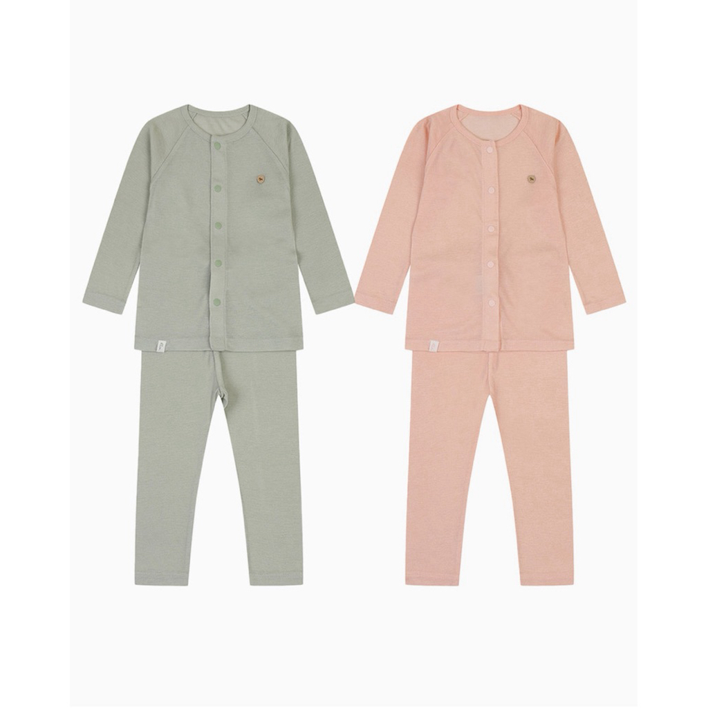 Bộ dài tay E T T O I chất cotton Rayon mềm mỏng mát cho bé