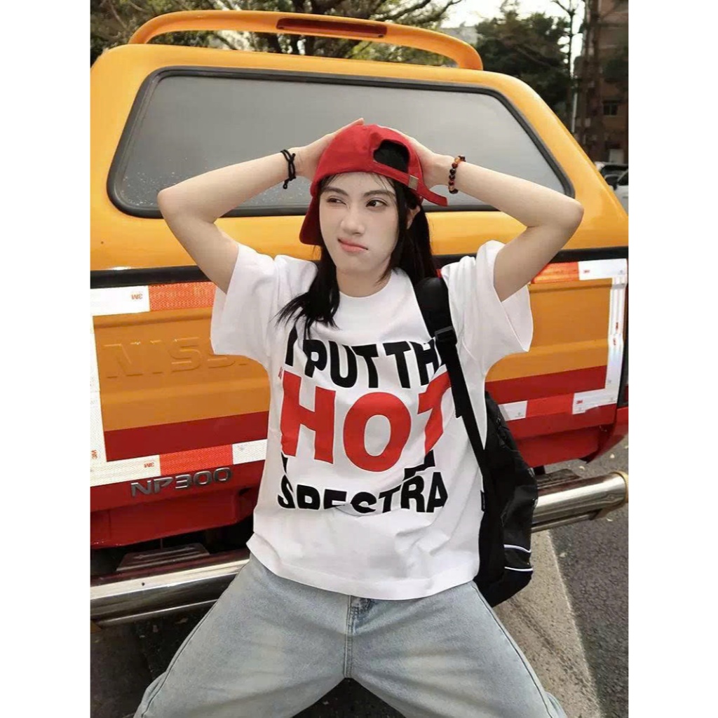 Áo thun Stee Cổ tròn HOT IN Localbrand ICVCVNI Unisex Cotton
