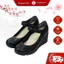 Giày da nữ cao cấp đế xuồng KOSU K-23605 cao 7,5cm dáng sang, mang nhẹ, kháng khuẩn, khử mùi chính hãng Nhật Bản
