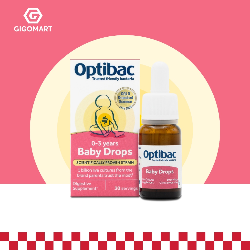 Optibac Probiotics Baby Drops Hộp 10ml | Shopee Việt Nam