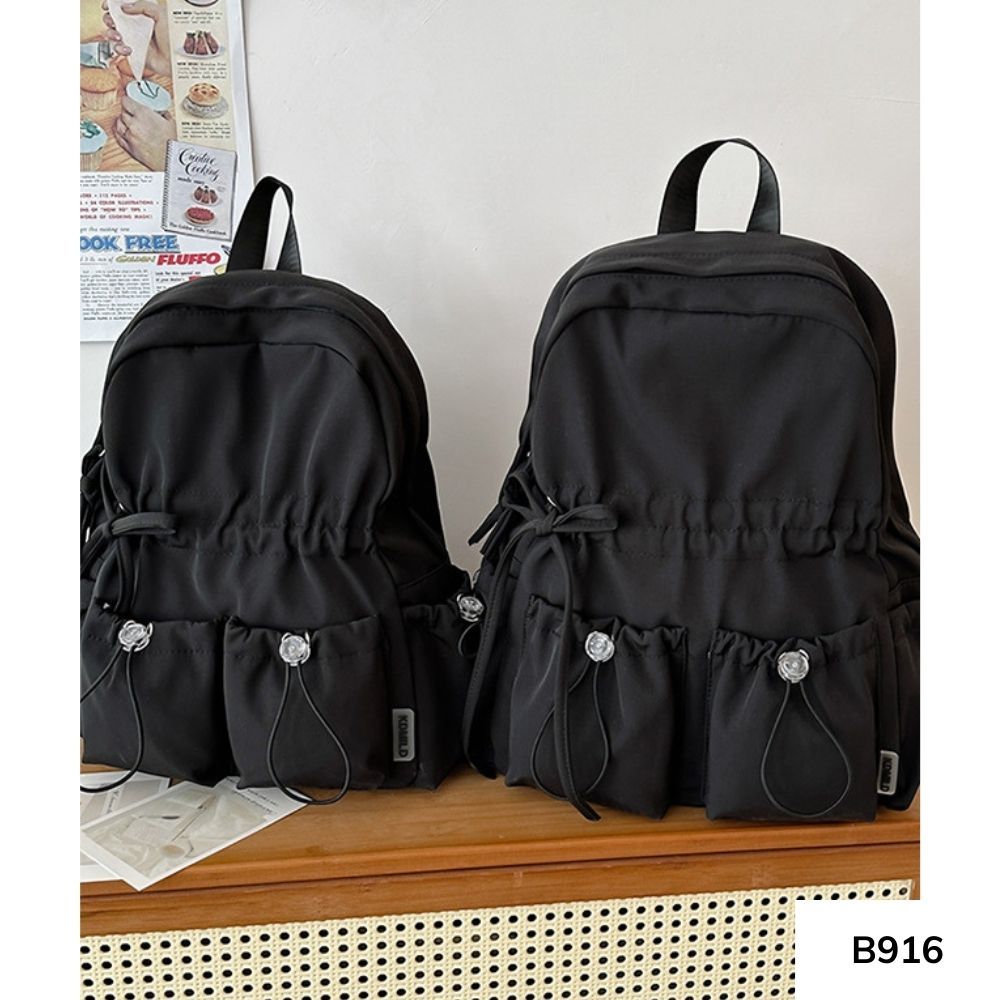 Balo đi học  basic thời trang Ulzzang nữ sinh Hàn Quốc cho học sinh các cấp , sinh viên B916 gagastore