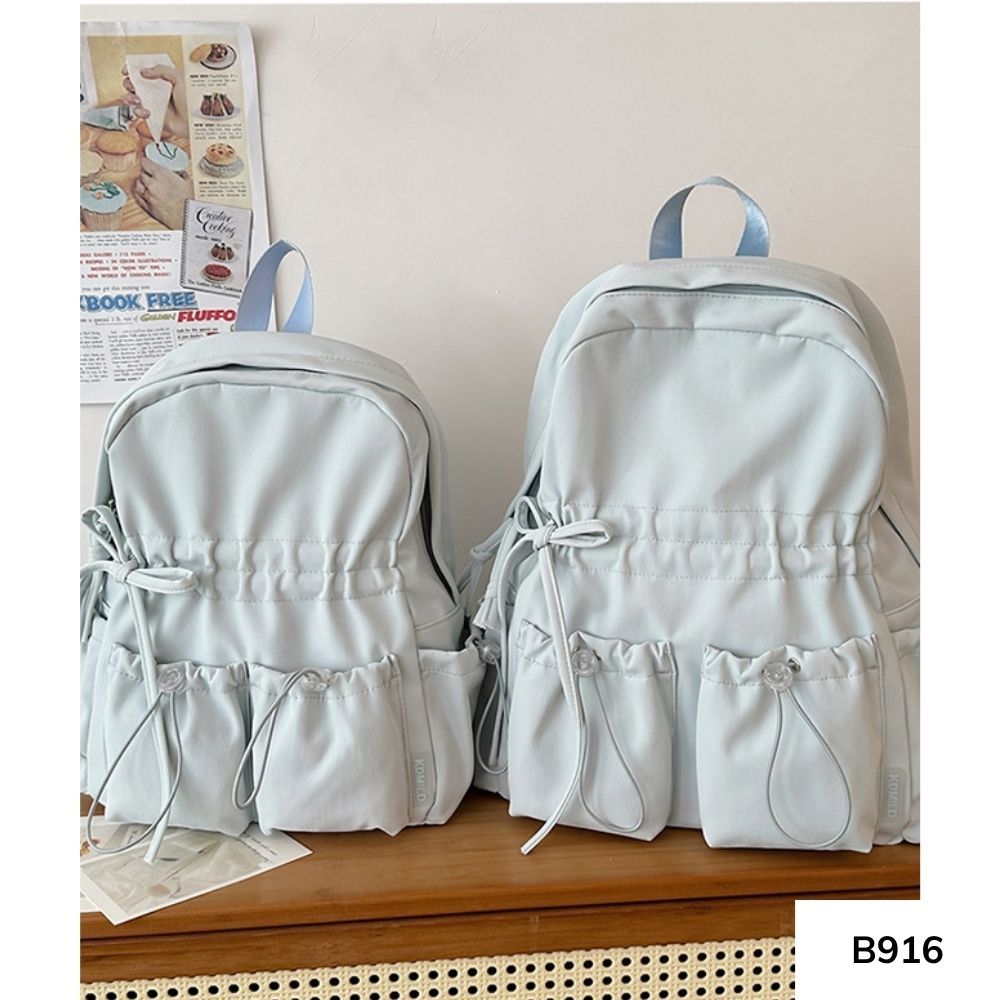 Balo đi học  basic thời trang Ulzzang nữ sinh Hàn Quốc cho học sinh các cấp , sinh viên B916 gagastore