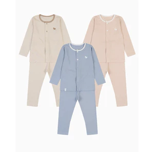 Bộ dài tay Ettoi chất cotton Rayon mềm mỏng mát cho bé