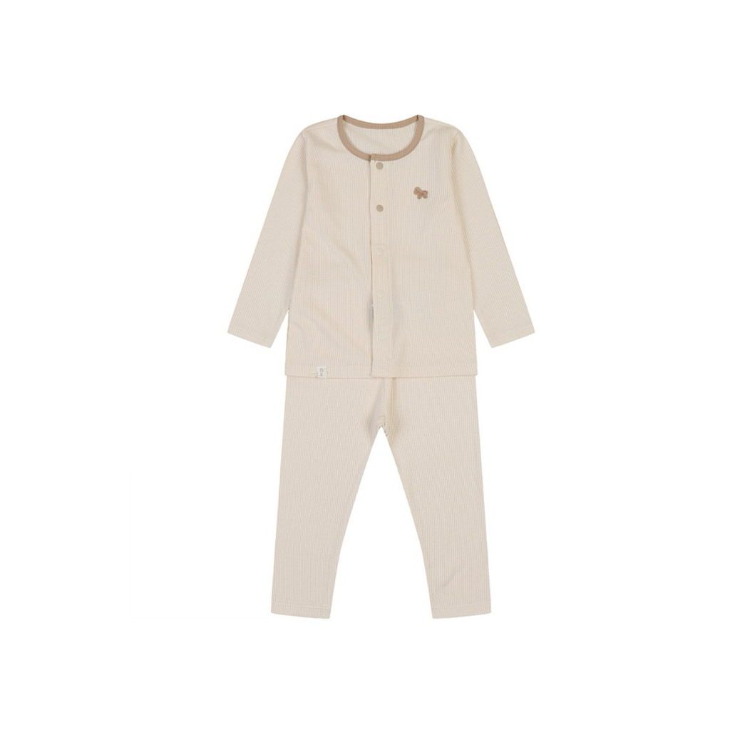 [Blue]Bộ dài tay Ettoi chất cotton Rayon mềm mỏng mát cho bé