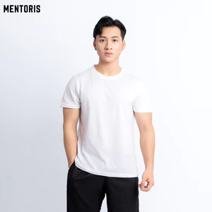 Áo thun Nam Mentoris, Chất Cotton/Thun lạnh, thấm hút mô hôi MTS03
