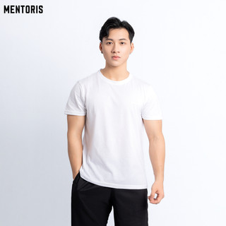 [SIZE & MÀU NGẪU NHIÊN] [Quà Tặng Không Bán] Áo thun Nam Mentoris, Chất Cotton/Thun lạnh, thấm hút mô hôi MTS03