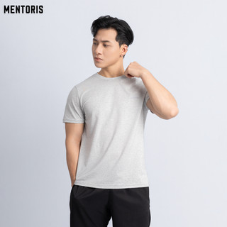 [SIZE & MÀU NGẪU NHIÊN] [Quà Tặng Không Bán] Áo thun Nam Mentoris, Chất Cotton/Thun lạnh, thấm hút mô hôi MTS03