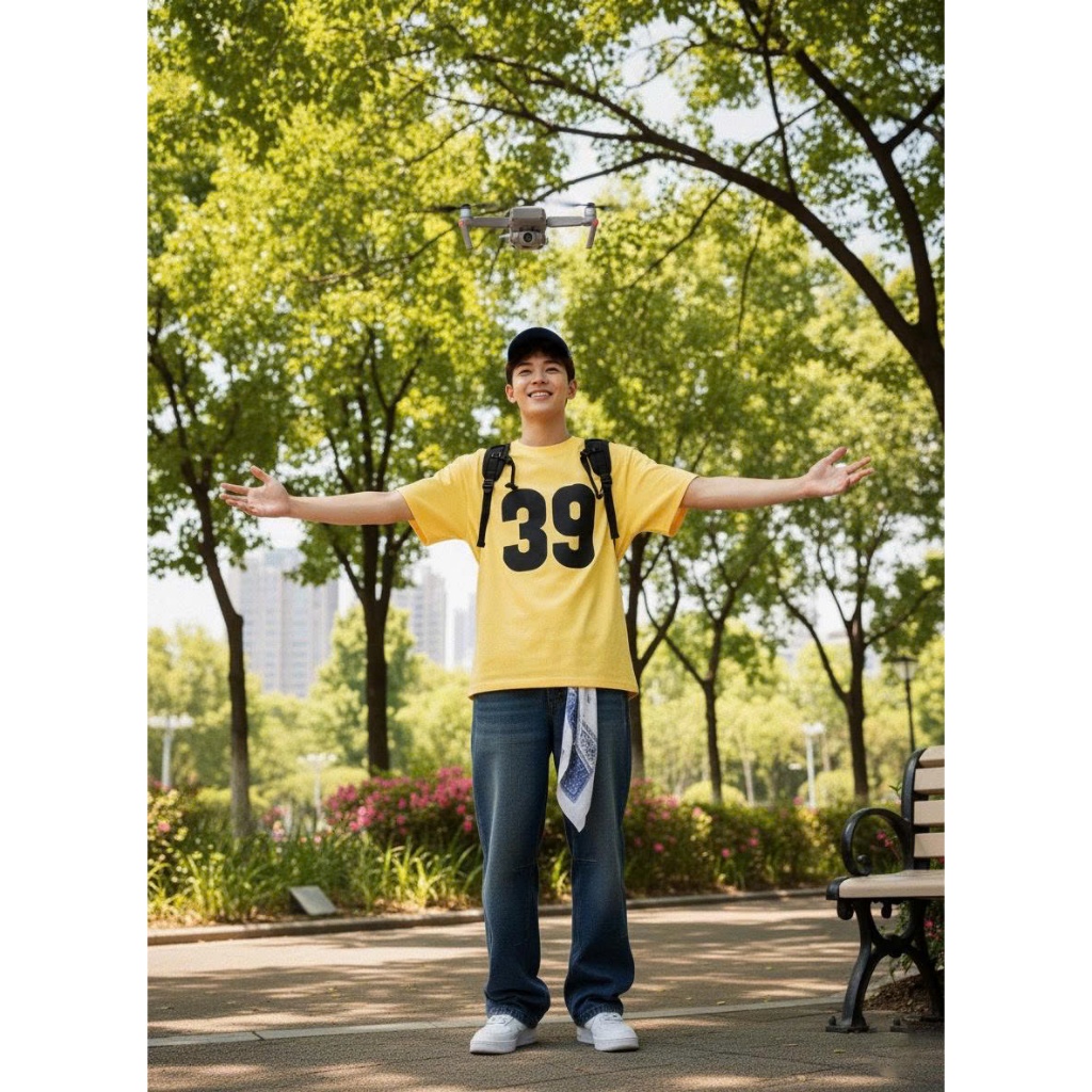 Áo thun Stee Cổ tròn NUMBER  22 & 39 Localbrand ICVCVNI Unisex Cotton