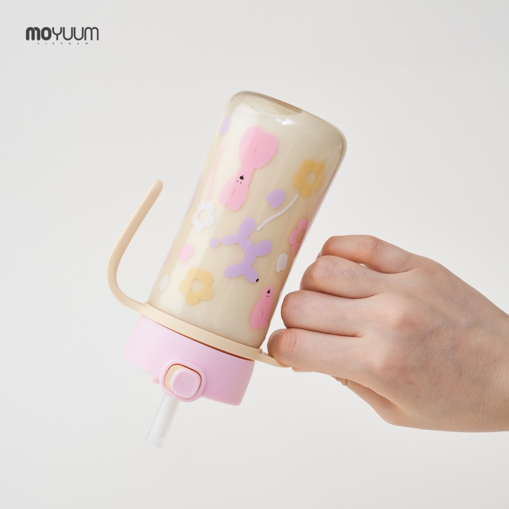 Bình tập hút PPSU Moyuum - Phiên bản Puppy - 170/270ml
